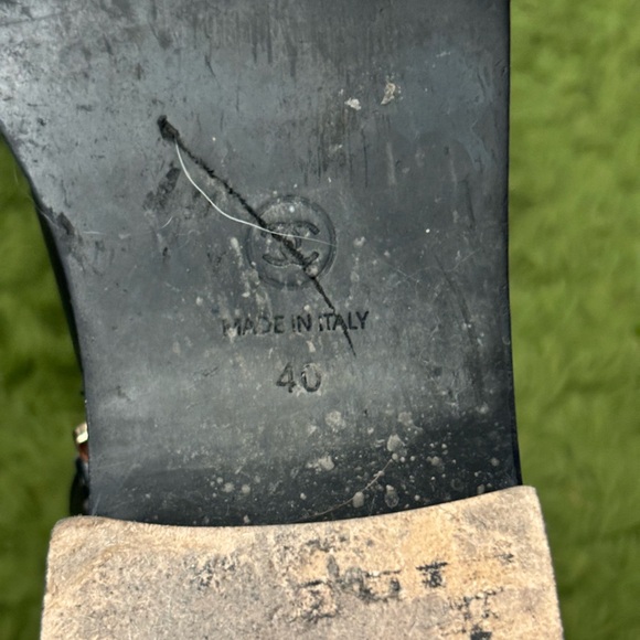 AUTHENTIC Black Chanel Ankle Boots Size 40 - Picture 4 of 7